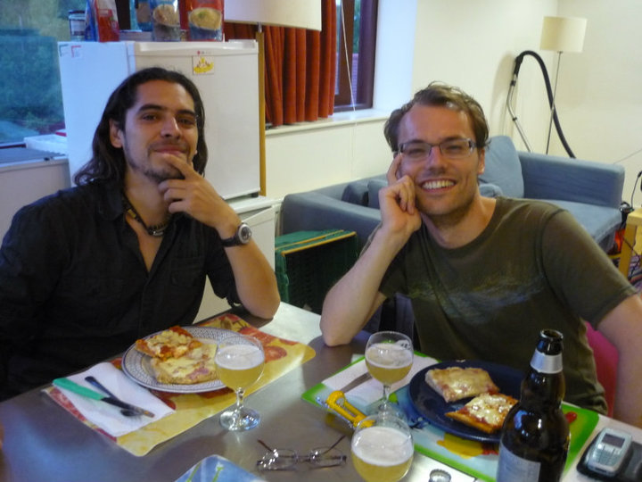 Pizza Daniel Braun and Pedro Ortega